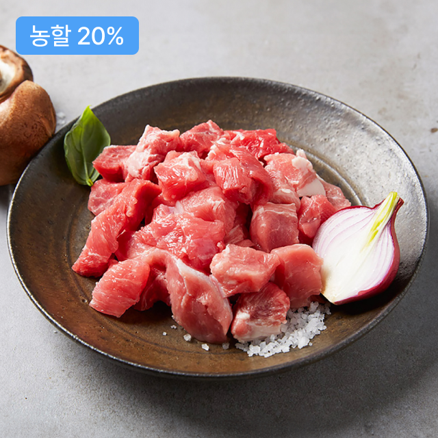 [도드람] 앞다리 찌개용 500g